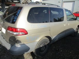 2001 TOYOTA SIENNA LE BEIGE 3.0L AT Z16557